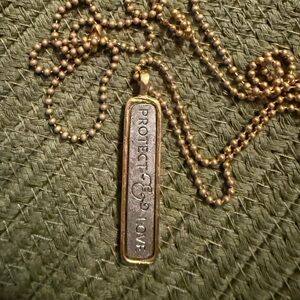 Jewel Kade Protect & Love Mixed Metals Necklace